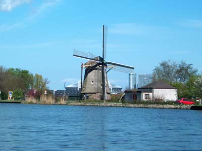 amsterdam wind mill