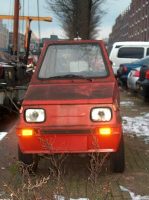 strange car