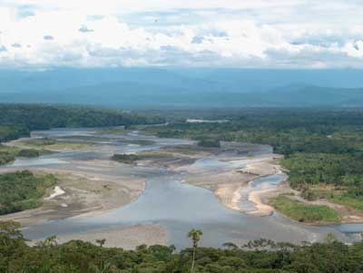 amazonian jungle volcanoes