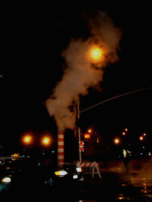 columbus circle nyc at night
