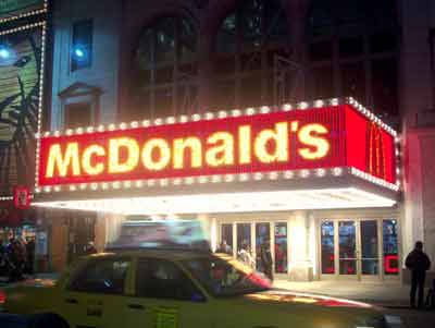 time square mcdonald's nyc