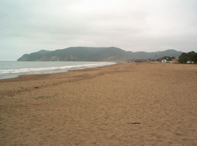 puerto lopez beach