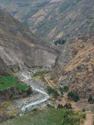 riobamba allausi train ecuador view